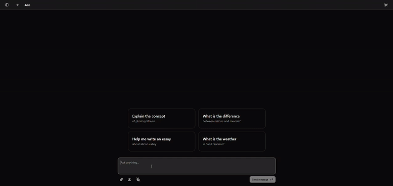 AI Chat Assistant Demo